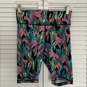 Minkpink Move Tropical Print Bicycle Shorts